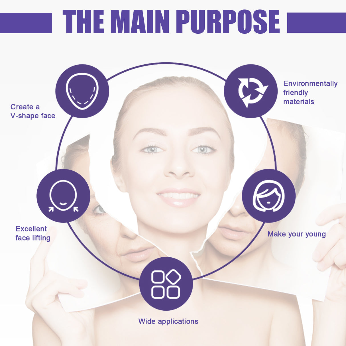 V-Shaped Thin Face Stickers, Tighten Facial Skin And Shrink Jaw Muscles V Face Lift Shaper - V.I.P Digital Presence