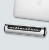 Parking Plate Moving License Plate Number Plate Password Hidden Temporary Parking Plate Metal Gift - V.I.P Digital Presence