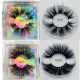 Fluffy Eyelashes 8D 25mm Mink Eyelashes 27mm Long Thick Net Red False Eyelashes - V.I.P Digital Presence