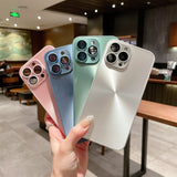 Suitable for iPhone 14 Promax phone case Aurora laser CD pattern Apple 15 new matte 13 all inclusive eye protection - V.I.P Digital Presence