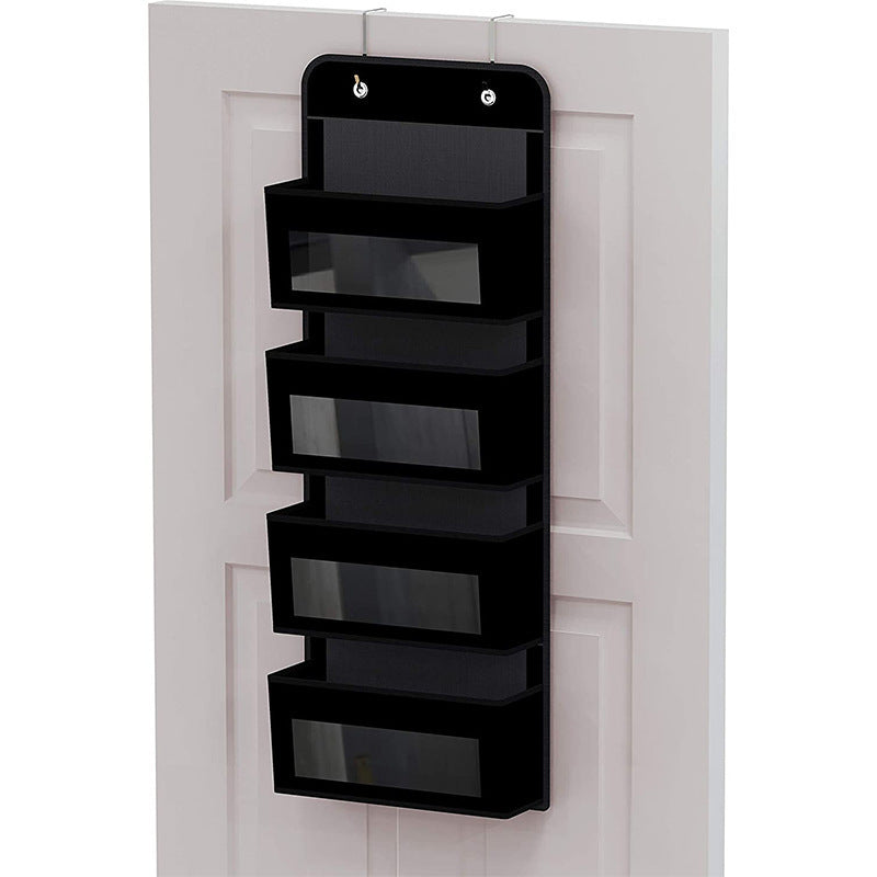 5 - Shelf Hanging Storage: Anti - Tilt, 5 large pockets. Good for bedroom, bathroom, living room (behind - door use). - V.I.P Digital Presence