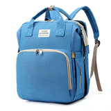 New Outdoor Folding Bag with Baby Can Sleep Mommy Bag Multi-functional Bottle Backpack Diaper Backpack - V.I.P Digital Presence
