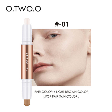Radiant Modeling Face Light Shadow Double Head Repair Stick Clavicle Shadow Pen Face Three-Dimensional Highlight Concealer SC030 - V.I.P Digital Presence