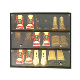 LED light shoe box three layers with glass doors - V.I.P Digital Presence