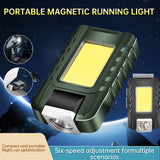Outdoor Sports Night Running Safety Warning Light Field Floodlight Magnetic Suction Illumination Street Lamp Clip Cap Running Light - V.I.P Digital Presence