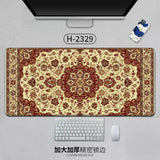 Large Persian Mouse Pad Office Carpet MousePad Natural Rubber Lockedge Anti Slip Desk Mat Laptop Office Game Accessories Pad - V.I.P Digital Presence