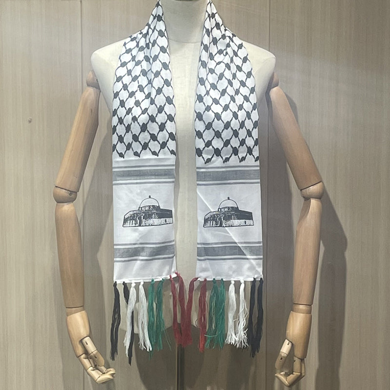 Arabic scarf prayer scarf ethnic style scarf shawl scarf headscarf - V.I.P Digital Presence