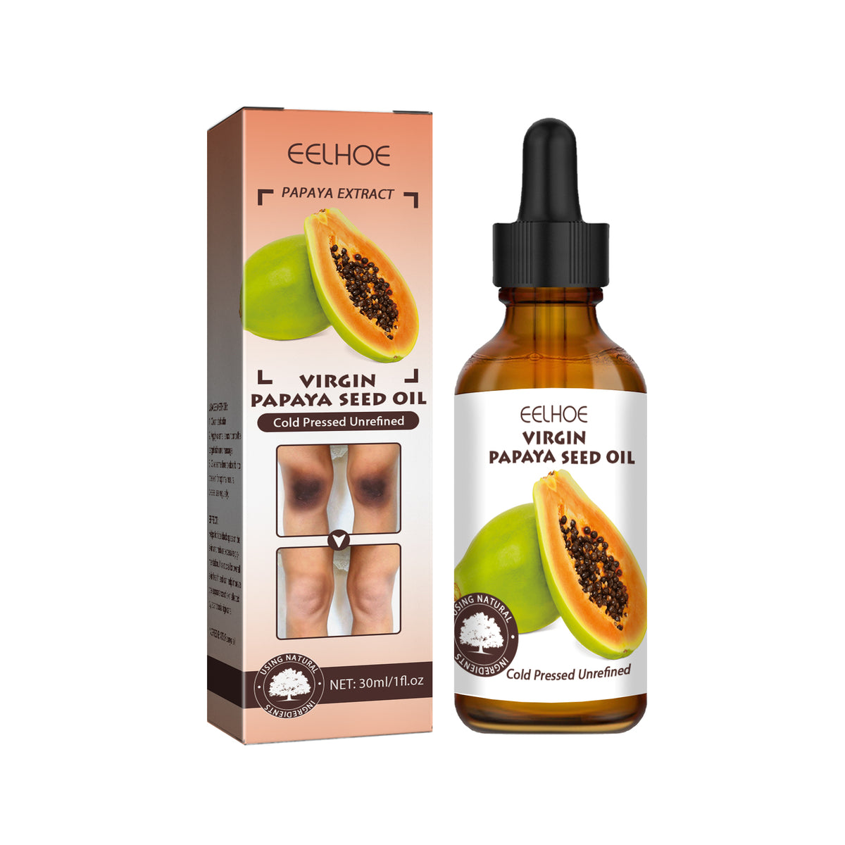 Papaya Seed Skin Care Oil Lightening Dark Spots, Bending Joints, Elbows, Brightening Skin And Moisturizing Oil - V.I.P Digital Presence
