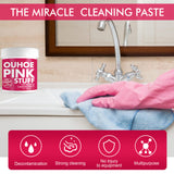 Home Gentle Multi-Functional Cleaning Cream, Clean Kitchen Heavy Oil Dirt General Pink Barrel Cleaning Powder - V.I.P Digital Presence