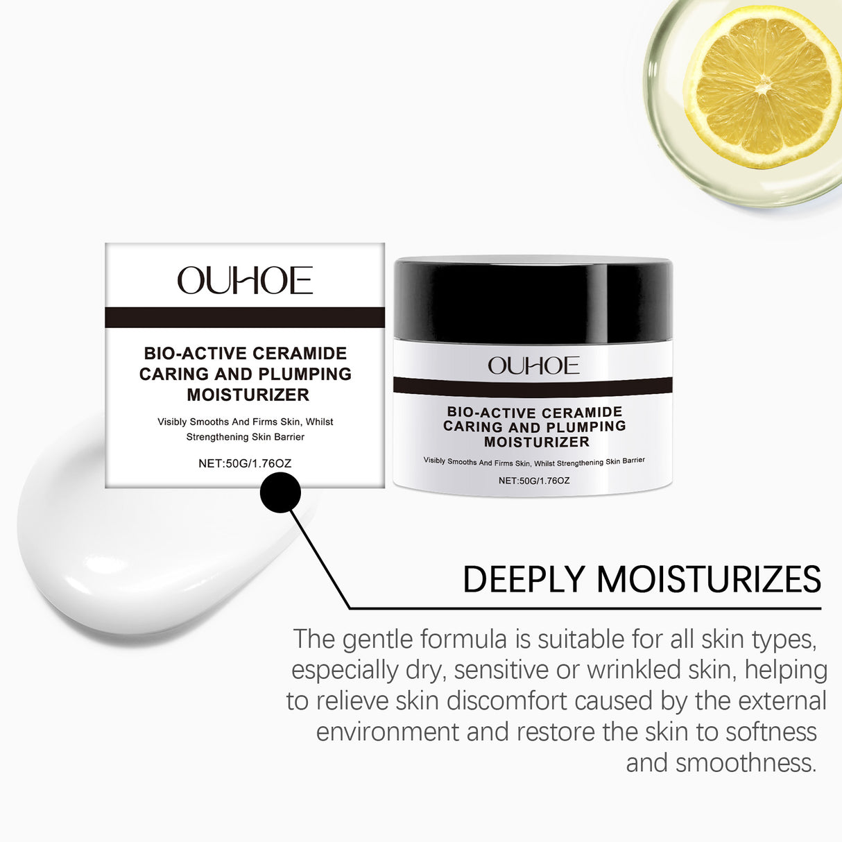 Facial Moisturizer, Gently Care The Face, Nourish The Skin, Moisturize And Moisturize The Face Firming Essence