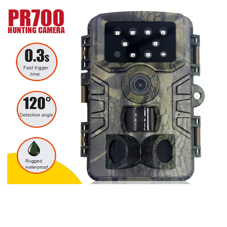 Trail Camera 20MP 1080P Waterproof PIR Infrared Hunting Camera With Night Vision Wildlife Cam Surveillance Tracking Camera PR700 - V.I.P Digital Presence
