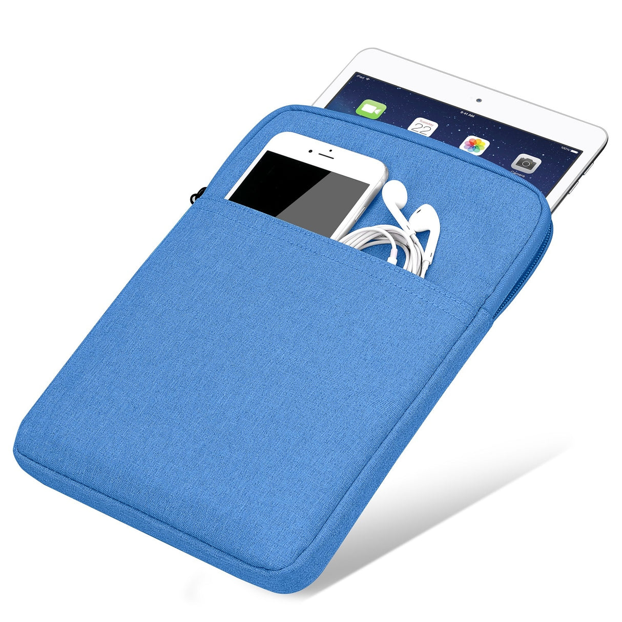 Funda a prueba de golpes para iPad 2018, funda para iPad Mini 4, 3, 2, Air 2, Air 1 y Pro 10.5, funda de fieltro.