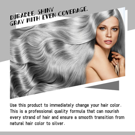 Gray Hair Balm Natural Hair Color Long Lasting, No Damage To Hair Easy To Color Easy To Clean Damp Hair Conditioner - V.I.P Digital Presence