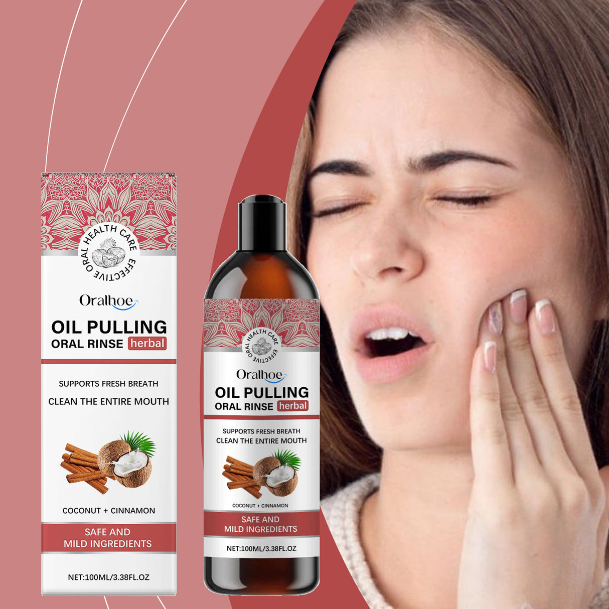 Fresh Breath Mouthwash, Bad Breath Clean Stain Residue Daily Care Dental Care - V.I.P Digital Presence