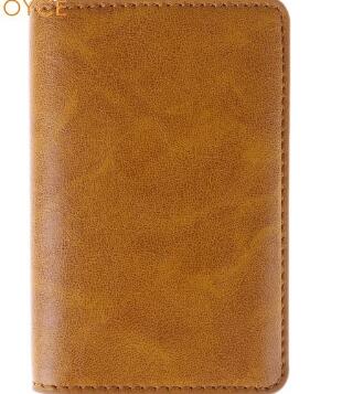 Male Metal Card Holder RFID Aluminium Alloy Credit Card Holder PU Leather Wallet Antitheft Men Wallet Automatic Pop Up Card Case - V.I.P Digital Presence