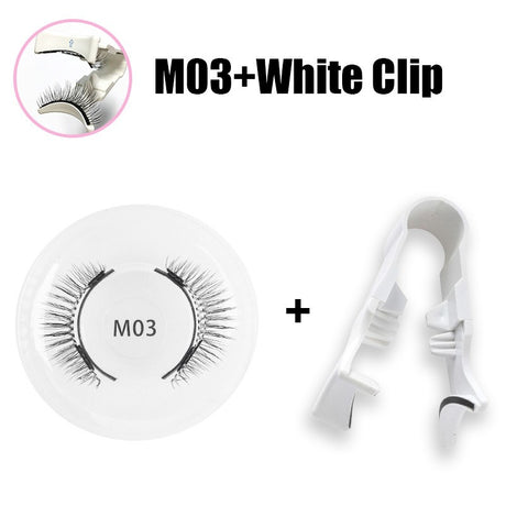Magnetic false eyelashes set one pair magnetic false eyelashes natural thick and long false eyelashes quantum eyelashes - V.I.P Digital Presence