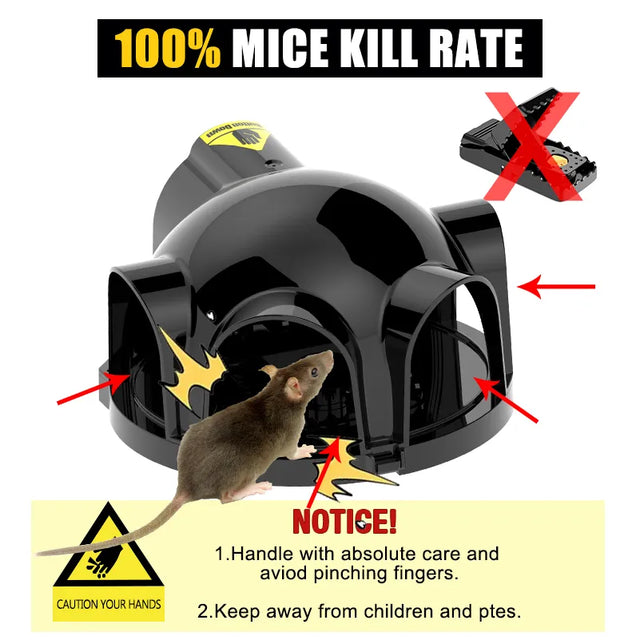 Strong Snap Mouse Rat Traps-High Sensitive Snap Big Plastic Mouse Trap Rodent Catcher - V.I.P Digital Presence