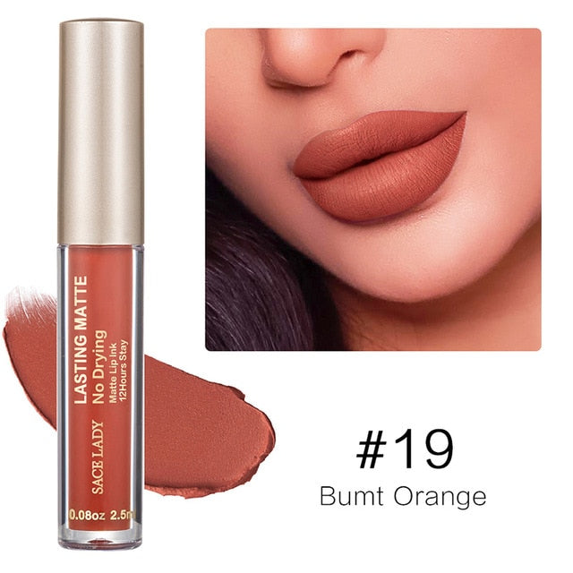 Make Up Waterproof Nude Lipstick Long Lasting Liquid Matte Lipstick Kit Lip Gloss Cosmetics Lipgloss Lip Makeup - V.I.P Digital Presence