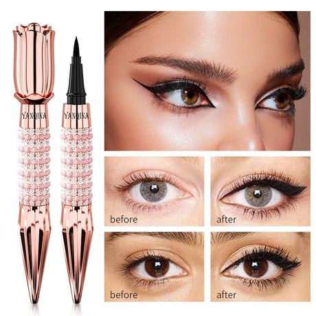 Fast Quick Dry Queen Luxury Eyeliner Soft Smooth Eye Liner Waterproof Eyeliner Cosmetics Black Eyeliner Pen Eyes Makeup - V.I.P Digital Presence
