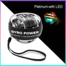 LED Wrist Power Hand Ball Self-starting Powerball With Counter Arm Hand Muscle Force Trainer  Exercise Equipment Strengthener