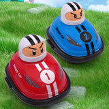 Mini coche de choque con control remoto de dibujos animados para niños, dos jugadores, batalla, derrape, catapulta, kart, juguete para niño