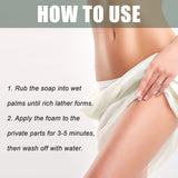 Lavender Scented Soap, Relieve Itching And Discomfort Of Female Body, Remove Odor And Mild Moisture