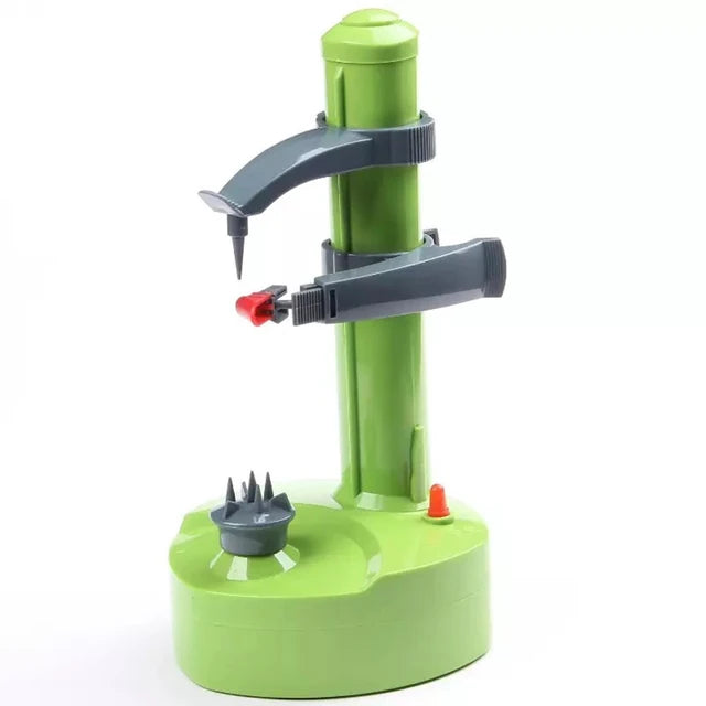 Multifunctional Automatic Peeler Electric Spiral Apple Peeler Slicer Fruit Potato Automatic Battery Powered Peeler Kitchen Tools - V.I.P Digital Presence