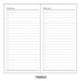 4.3x8.3 Midori Traveler's Notebook Refill 110mmx210mm Blank Dot Grid Paper Graph-paper Ruled 32 sheets - V.I.P Digital Presence