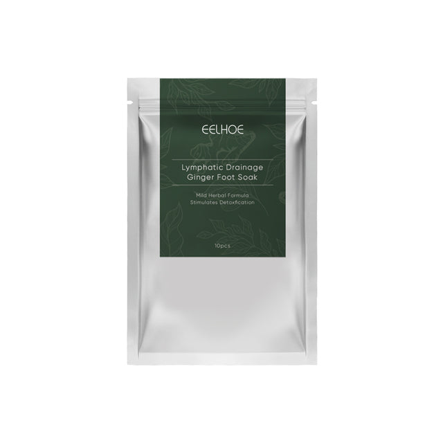 Ginger Foot Bath Pack Lymphatic Relief Muscle Soreness Slimming Foam Foot Pack To Remove Wet Cold Storm Sweat Body - V.I.P Digital Presence