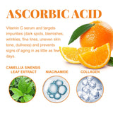 Vitamim C Face Body Serum, Repair Nourish Skin Filling Water Carry Bright Tight Anti-Wrinkle Fine Lines - V.I.P Digital Presence