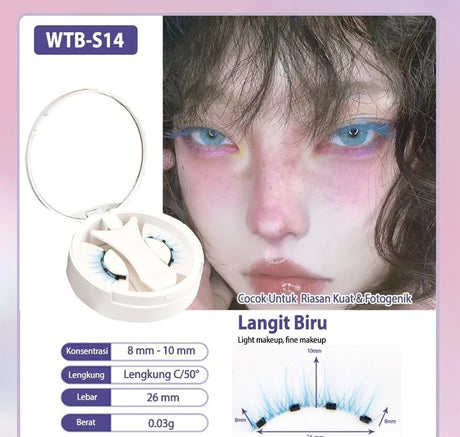 Natural Thick Portable Adhesive Free Eyelash Magnetic Suction Eyelash Style - V.I.P Digital Presence