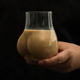 creative Butt Drinking Glass  Borosilicate Glass Transparent Butt Drinking Cup Funny Glass Cup For Holiday Thick Coffee Mug - V.I.P Digital Presence