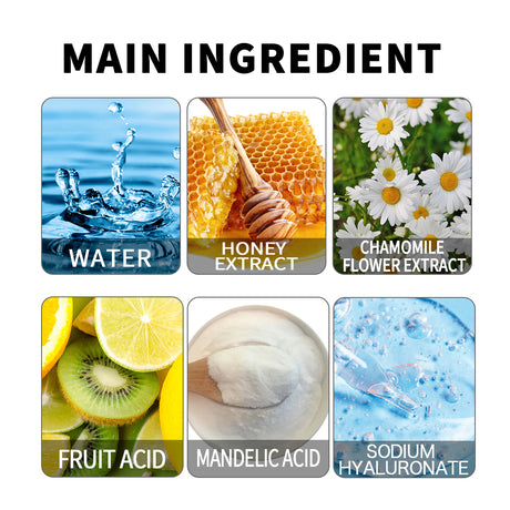 Honey Peel Mask, Tightens Pores Brightens Darkens Skin And Gently Removes Blackheads Apply Facial Mask - V.I.P Digital Presence