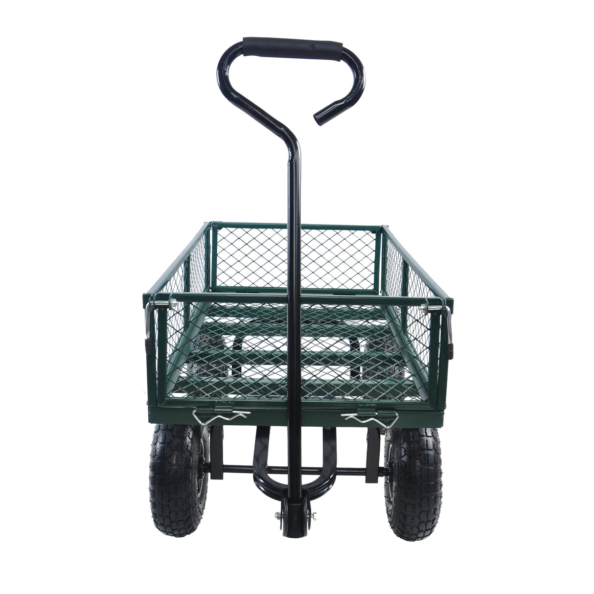 Wagon Cart Garden cart trucks make it easier to transport firewood (green) - V.I.P Digital Presence