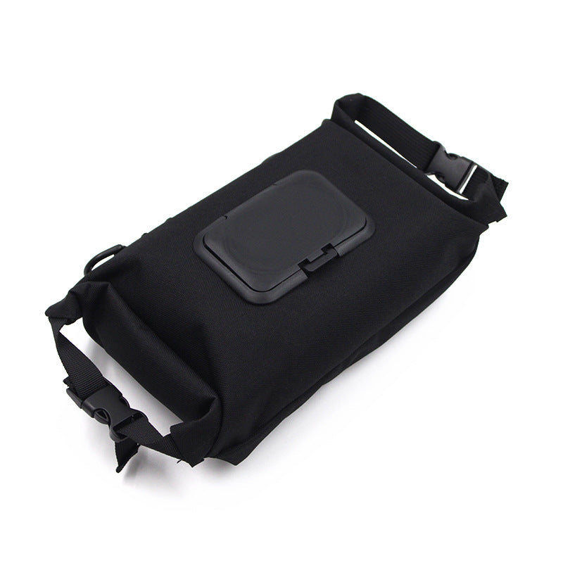 Outdoor camping wet tissue paper box camouflage waterproof canvas tissue bag square hand-held tissue storage bag - V.I.P Digital Presence