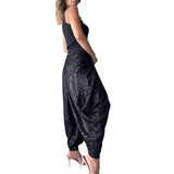 Loose sequin trousers INS elastic waist casual bloomers - V.I.P Digital Presence