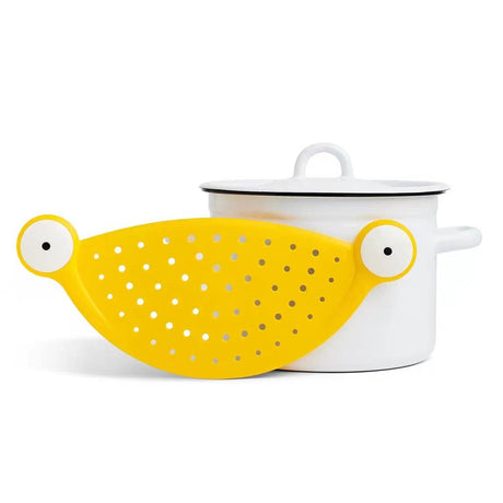 Monster heat-resistant water filter with large eyes monster drainage baffle cute and creative pasta screen - V.I.P Digital Presence
