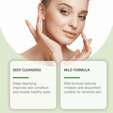 Green Tea Cleansing Gel Gloss Oil Control Clean Balance Skin Moisturizing Moisturizing Skincare Set