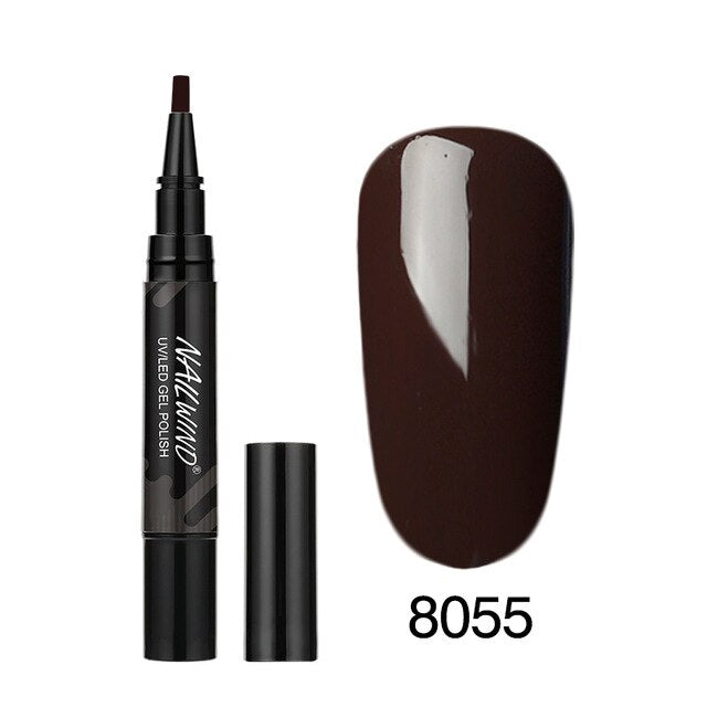 Art Manicure Venalisa 60 Colors Soak Off Enamel Convenience Clean Nail Glue Pen - V.I.P Digital Presence
