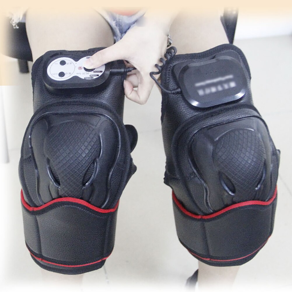 1 Pair Sports Gift Knee Joint Physiotherapy Portable Effective Heat Vibration Home Arthritis Pain Relief Timing Massager - V.I.P Digital Presence