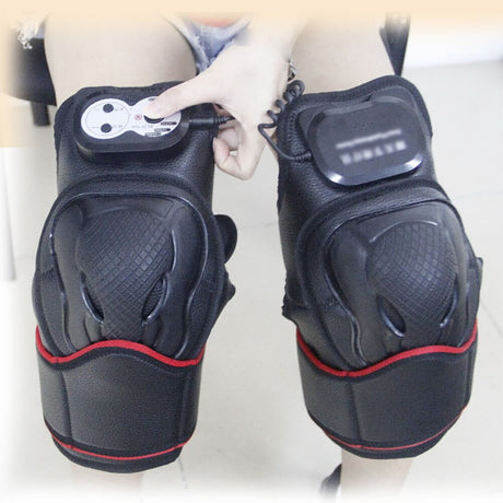 1 Pair Sports Gift Knee Joint Physiotherapy Portable Effective Heat Vibration Home Arthritis Pain Relief Timing Massager - V.I.P Digital Presence