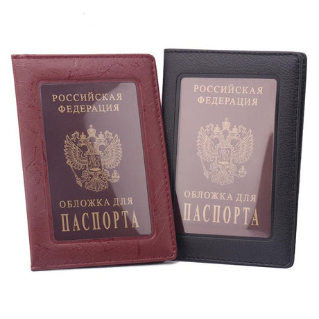 BOVIS Russia Passport Cover Waterproof The Cover of the Passport Transparent Clear Case For Travel Passport Holder - V.I.P Digital Presence