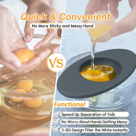 Food grade egg white separator egg filter kitchen baking tool - V.I.P Digital Presence