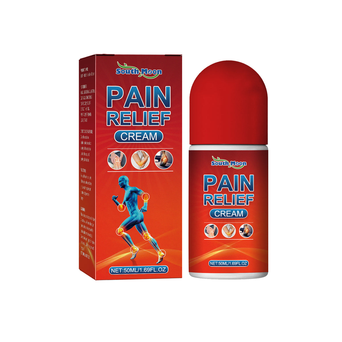 Pain Relief Cream, Elbow Shoulder Neck Knee Vertebra Waist Leg Joint Pain Relief Rolling Ball - V.I.P Digital Presence