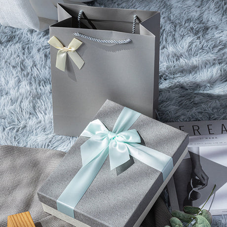 Bow gift box high-end world cover gift box for boys birthday shirt packaging box - V.I.P Digital Presence