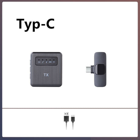 Square straight in outdoor shooting wireless lavalier microphone for live streaming with sales microphone - V.I.P Digital Presence