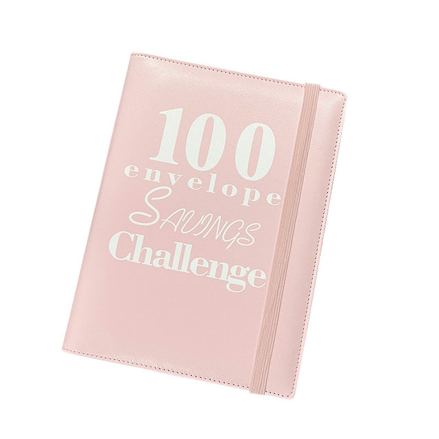 100 Envelope Challenge Binder Couple 100 Day Challenge Hand Account Money Savings Notepad - V.I.P Digital Presence