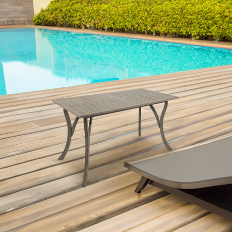 ECTANGULAR WOOD TABLE - V.I.P Digital Presence