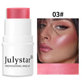 Highlighting Blusher Blush Powder Blusher Matte Blush Stick Single Color Blush - V.I.P Digital Presence