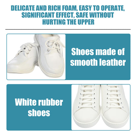 Shoe Cleaning Care Set Small White Shoes Yellow Edge Stain Cleaning White Portable Whitening Agent - V.I.P Digital Presence
